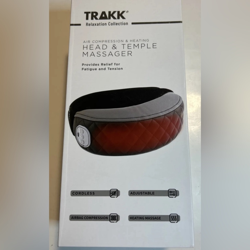 TRAKK Air Compression Head & Temple Massager